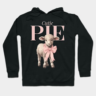 Coquette Aesthetic Cutie Pie little Lamb Hoodie